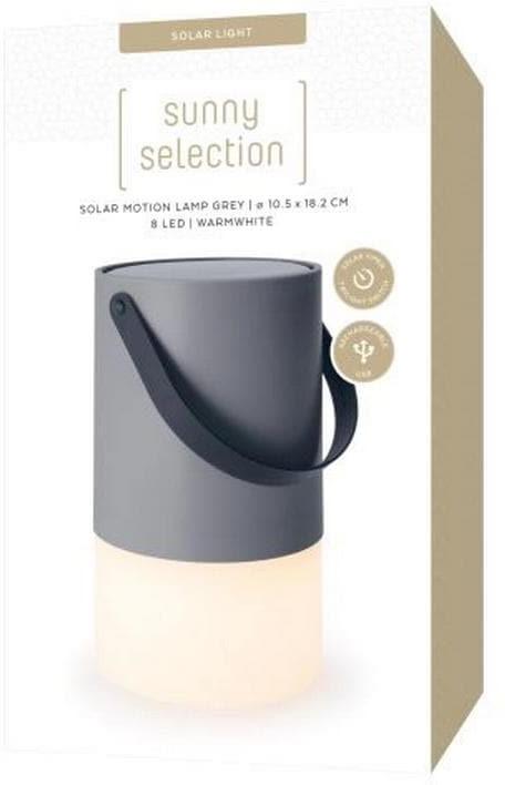 Actual product image STT Laterne Solar Motion Lamp Grey