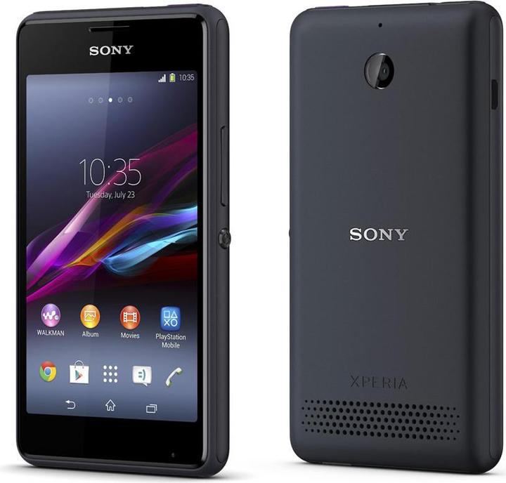 Produktbild Sony Xperia E1 (4 GB, Schwarz, 4", Single SIM, 3G)