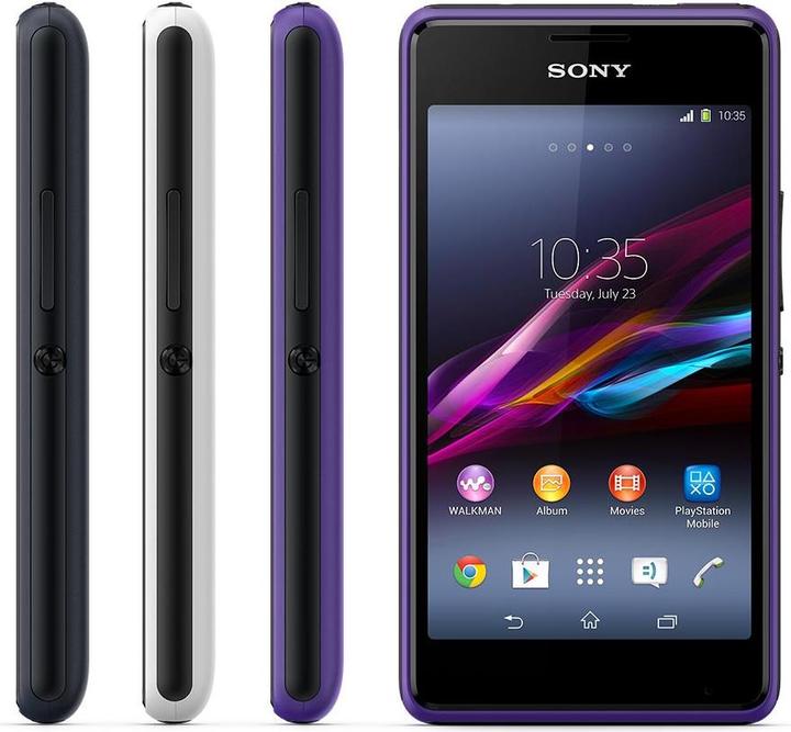 Produktbild Sony Xperia E1 (4 GB, Schwarz, 4", Single SIM, 3G)