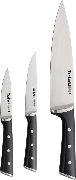 Produktbild Tefal Ingenio Ice Force 3er Set Koch-, Universal-, Schälmesser (20 cm)