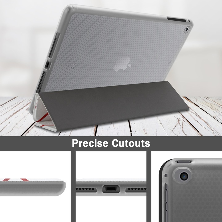Actual product image Cadorabo Tablet Book Sleeve Colorful Marble (iPad Air 2014 (2. Gen), iPad Air 2013 (1st Gen), IPad Pro 9.7)
