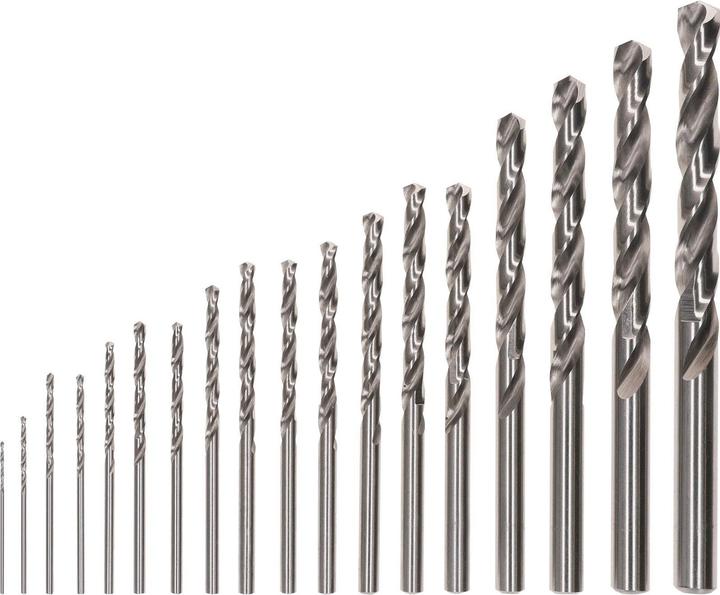 Immagine prodotto Bosch Professional Zubehör Set di punte PRO Metal HSS-G, 18 pezzi. (1 mm, 1,5 mm, 2 mm, 2,5 mm, 3 mm, 3,5 mm, 4 mm, 4,5 mm, 5 mm, 5,5 mm, 6 mm, 7 mm, 8 mm, 9 mm, 10 mm)