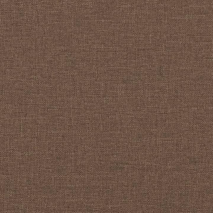 Produktbild VidaXL Sofagarnitur Kissen Sessel Sofa Couch Designsofa 3-tlg. Braun Stoff (3-Sitzer)