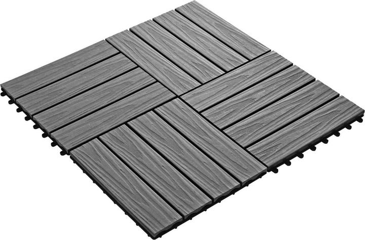 Produktbild vidaXL Terrassenfliese (11x, 30 x 30 cm)