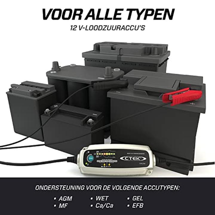 Produktbild Ctek MXS 5.0 Test Charge (12V, 5 A)