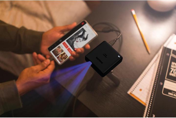 Image du produit Philips PicoPix Micro+ (WVGA, 1000 lm, 1.2:1)