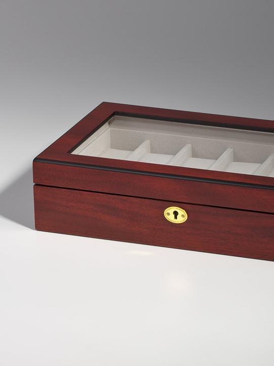 Produktbild Rothenschild Uhrenbox RS-1087-12C fuer 12 Uhren cherry