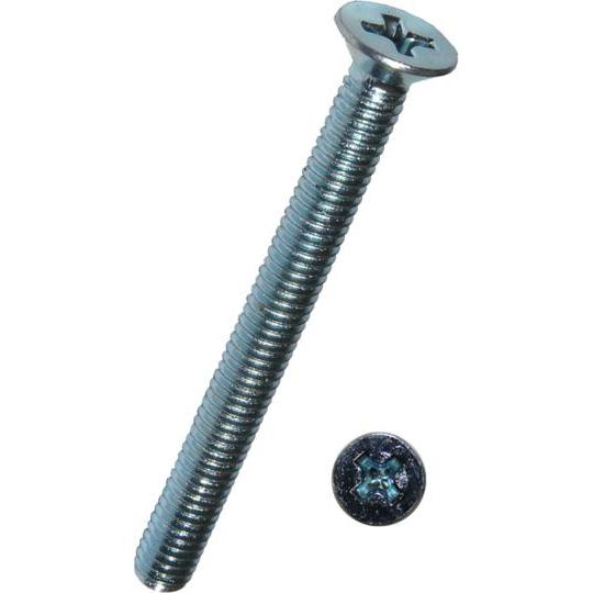 Werkstarck, Schrauben, Metallschrauben Senkkopf DIN 965 (50 Schrauben pro Stück)