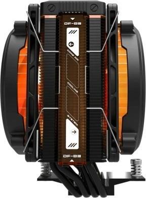 Actual product image Darkflash Tech DarkFlash Radiator E400 PLUS Black (122 mm)
