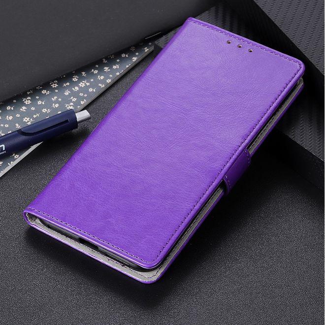 Actual product image MU Classic Crazy Horse Leather Bookcover Series (Nokia 2.4)