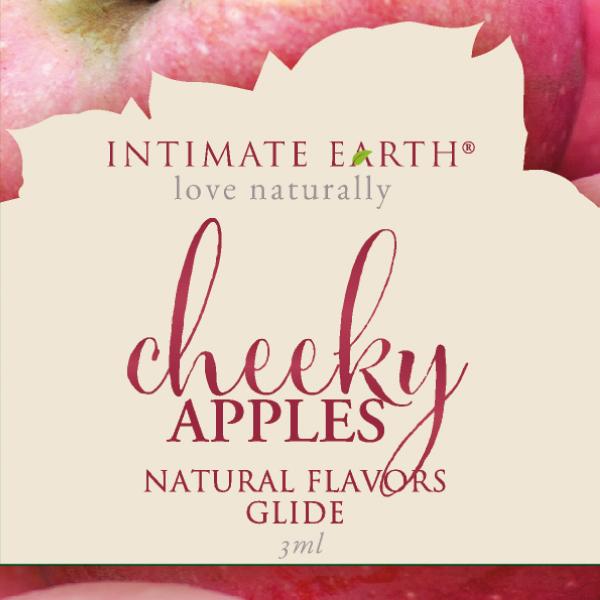 Produktbild Intimate Earth Natural Flavors Glide Cheeky Apples Foil 3 ml (3 ml)