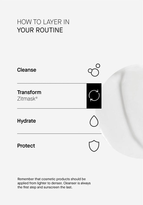 Immagine prodotto Acnemy Maschera anti brufoli Zitmask® con zolfo (100 ml)