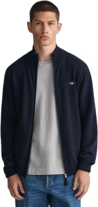 Produktbild GANT strickjacke mit zipper superfine lambswool (XL)