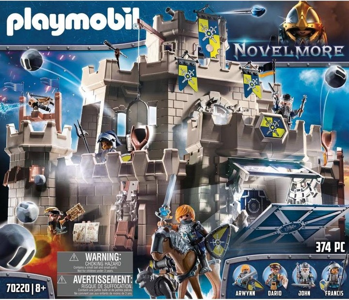 Produktbild Playmobil Grosse Burg von Novelmore (70220, Playmobil Novelmore)