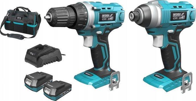 Actual product image Dedra 6-piece power tool set (DED7014) (Rechargeable battery operated)