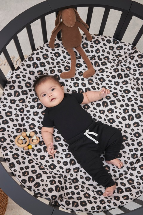 Actual product image Meyco Playpen insert rond Leopard sand melange (95 cm, 95 cm)
