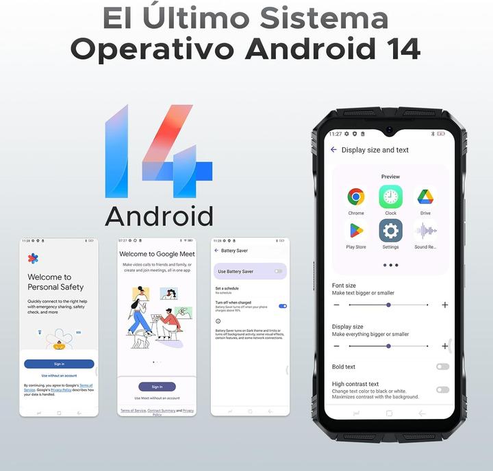 Produktbild Doogee S Cyber Pro (512 GB, Grün, 6.60")