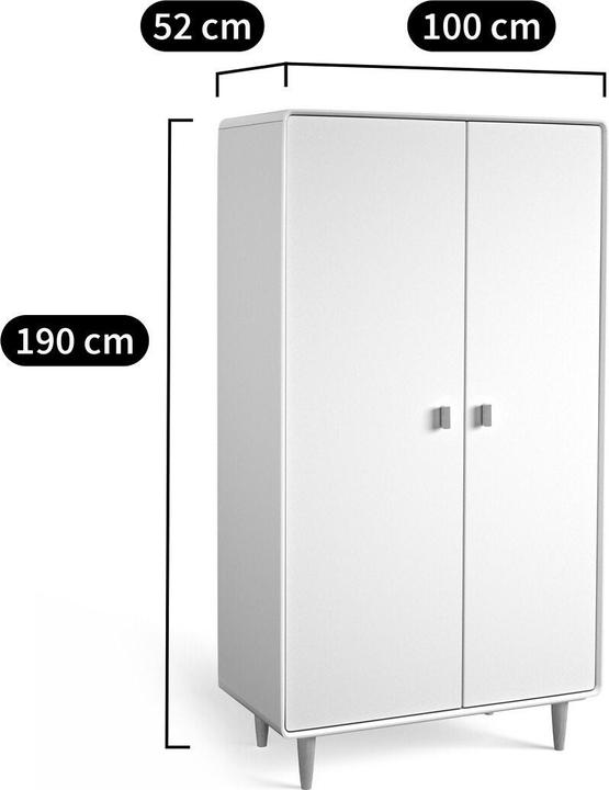 Produktbild La Redoute Interieurs Jimi (100.52 x 52 x 190 cm)