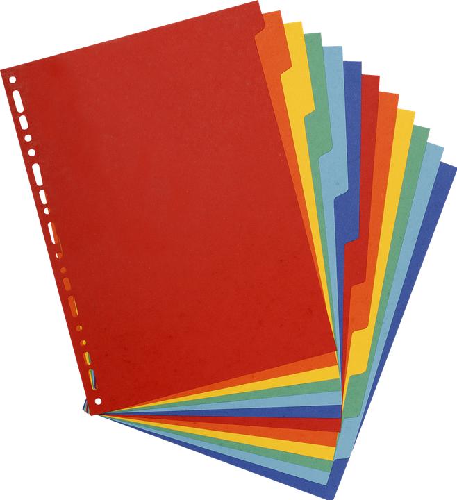 Produktbild Exacompta Blanko-Register - Karton