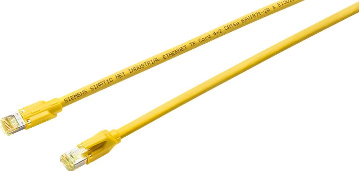 Actual product image Siemens IE TPCordRJ45/RJ45 (U/UTP, CAT6a, 30 m)