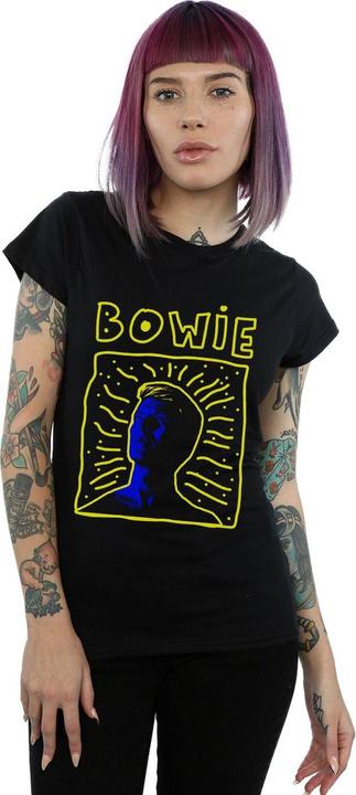 Actual product image David Bowie Womens/Ladies 90s Frame Cotton T-Shirt (L)
