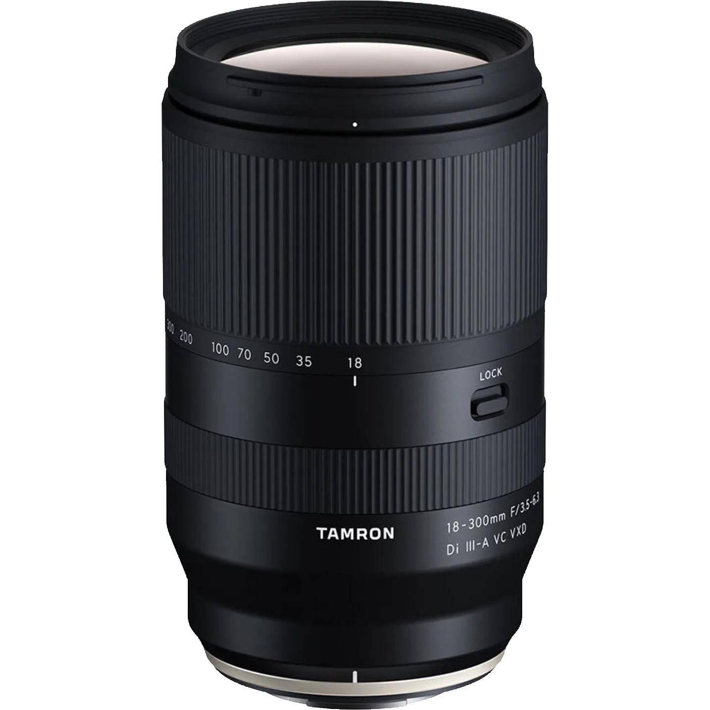 Tamron AF 18-300mm f/3.5-6.3 Di III-A VC (Fujifilm X, APS-C / DX), Objektiv, Schwarz