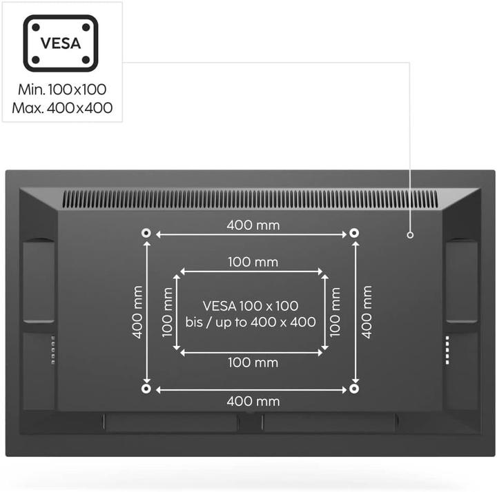 Immagine prodotto Hama Porta TV a libera installazione (65", 35 kg)