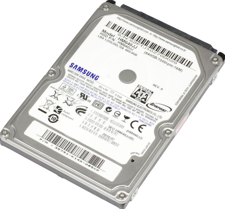 Produktbild Samsung Hm640jj (0.64 TB, 2.5")