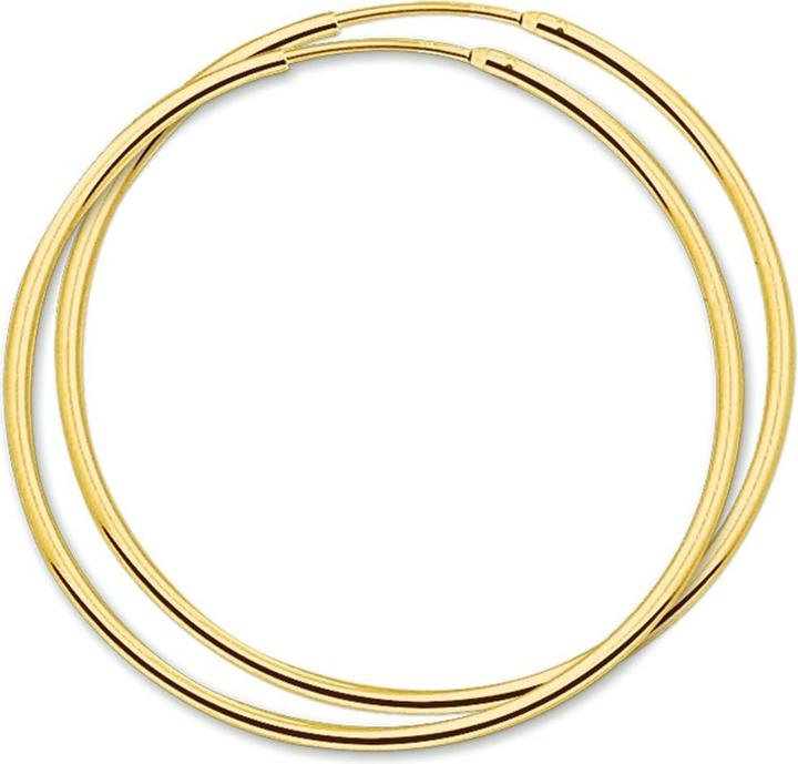 Image du produit Marie Celeste Oorringen Roundrohr - 45 mm - Gold (Or jaune)