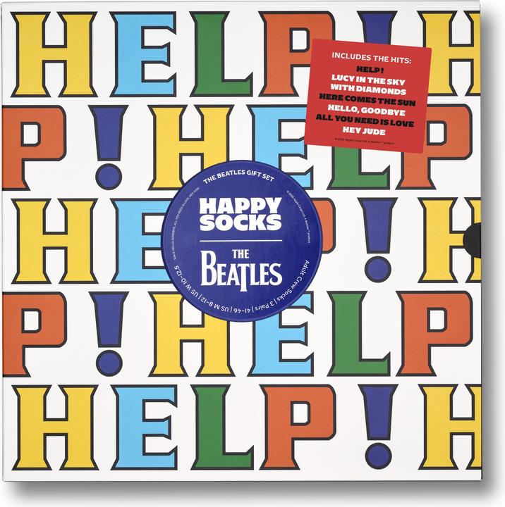 Immagine prodotto Happy Socks The Beatles 6-Pack Socks Gift Set (confezione da 6, 36 - 40)