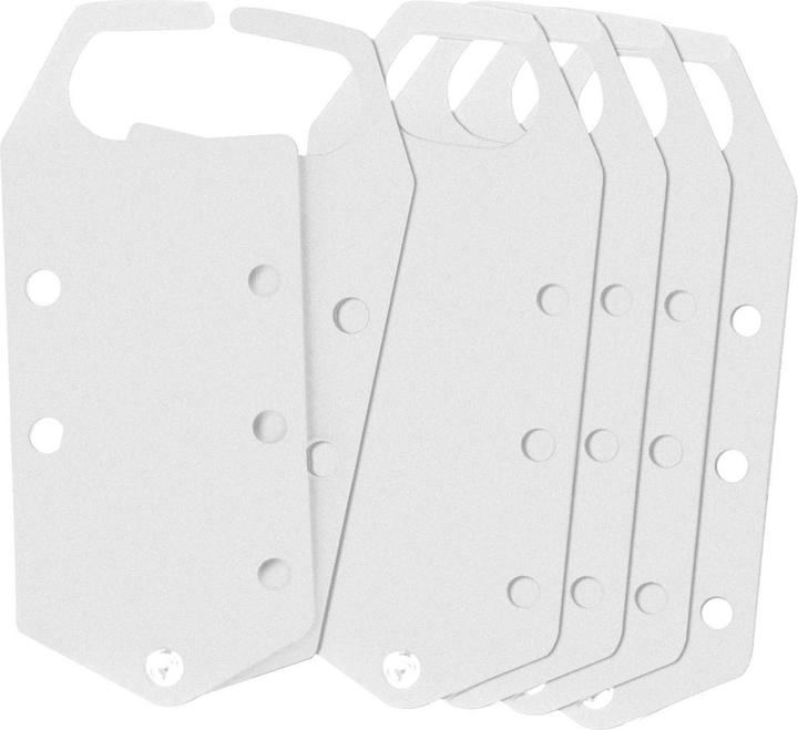 Produktbild Brady Sicherheits - Blockierbügel, blanko, Silber, 76.2 x 184.1mm (1 VE = 5 Stück)