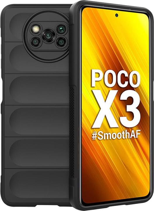 Actual product image Techsuit - Magic Shield - Xiaomi Poco X3 / Poco X3 NFC / Poco X3 Pro - Black (Xiaomi Poco X3 Pro, Xiaomi Poco X3 NFC, Xiaomi Poco X3)