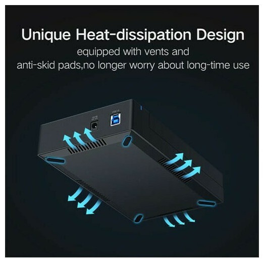 Actual product image Ugreen HDD Hard disk drive (3.5", 2.5")