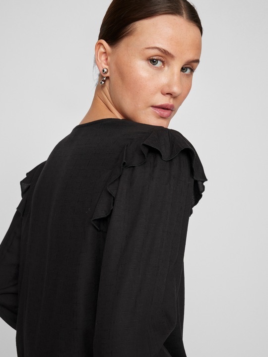 Actual product image Vila Long sleeve top with V-neck (34)