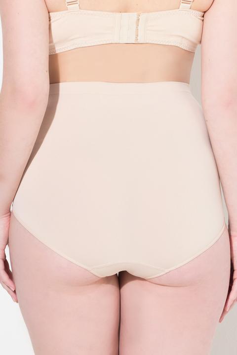 Image du produit Ulla Popken Lot de 2 culottes maxi Bellieva, empiècement sur le ventre et coupe Seamless (46, 48)