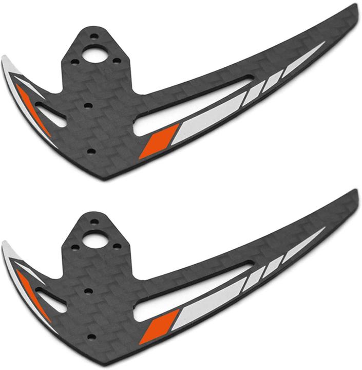 Actual product image OMP Hobby Orange M2 fin - Evo