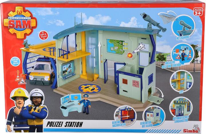 Produktbild Simba Sam Polizei Station mit Figur