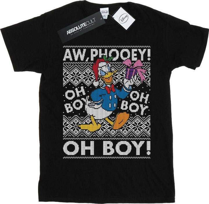 Produktbild Disney Donald Duck Christmas Fair Isle TShirt (3XL)