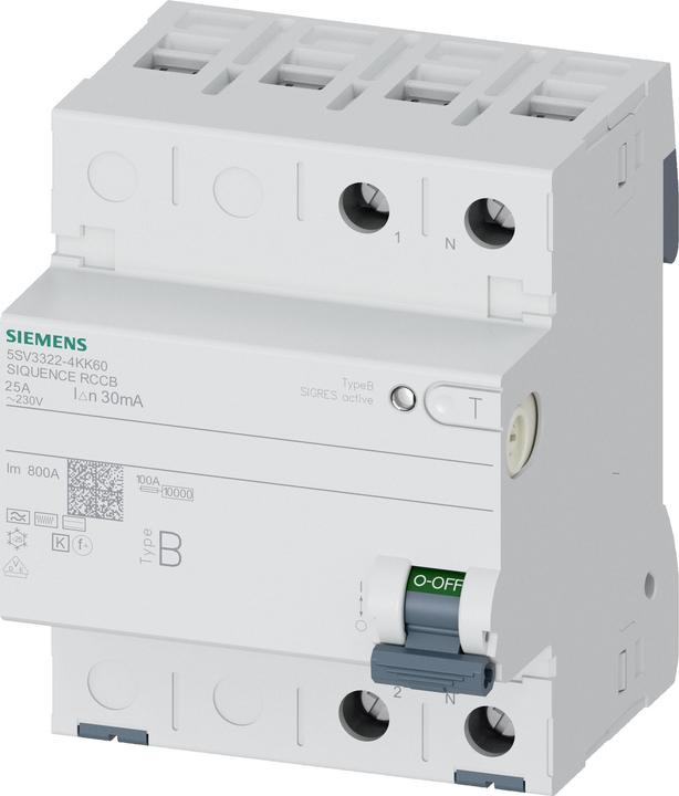 Produktbild Siemens FI-Schutzschalter