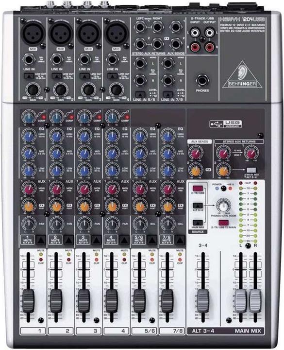 Behringer Xenyx NYX 1204USB (Mixer da studio e live)