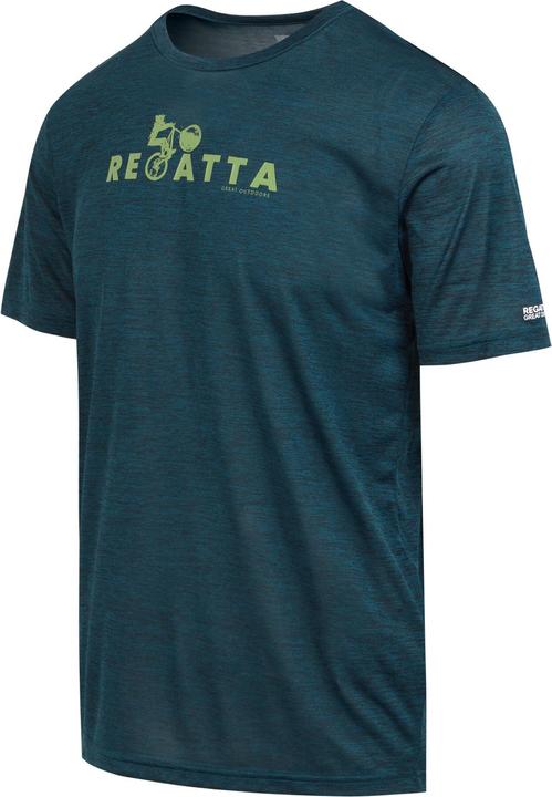 Actual product image Regatta Mens Fingal VIII Cycle Marl T-Shirt (XL)