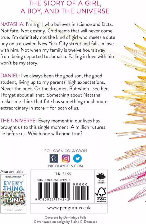 Produktbild The Sun is Also a Star (Englisch, Nicola Yoon, 2016)