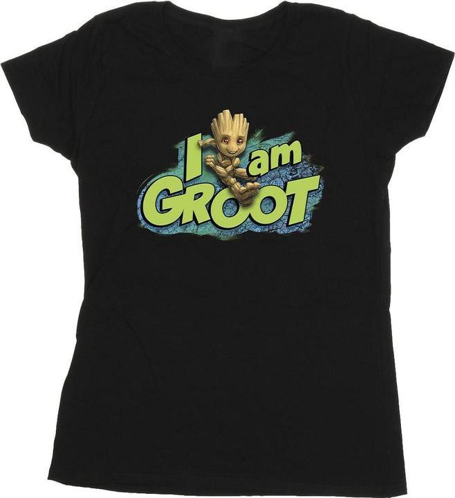 Produktbild Guardians Of The Galaxy I Am Groot Jumping TShirt (XL)