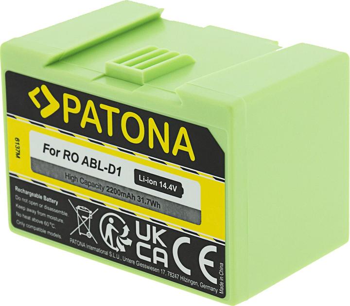 Patona Batterie pour iRobot série e5, e6, i3, i3+, i4, i4+, i7, i7+