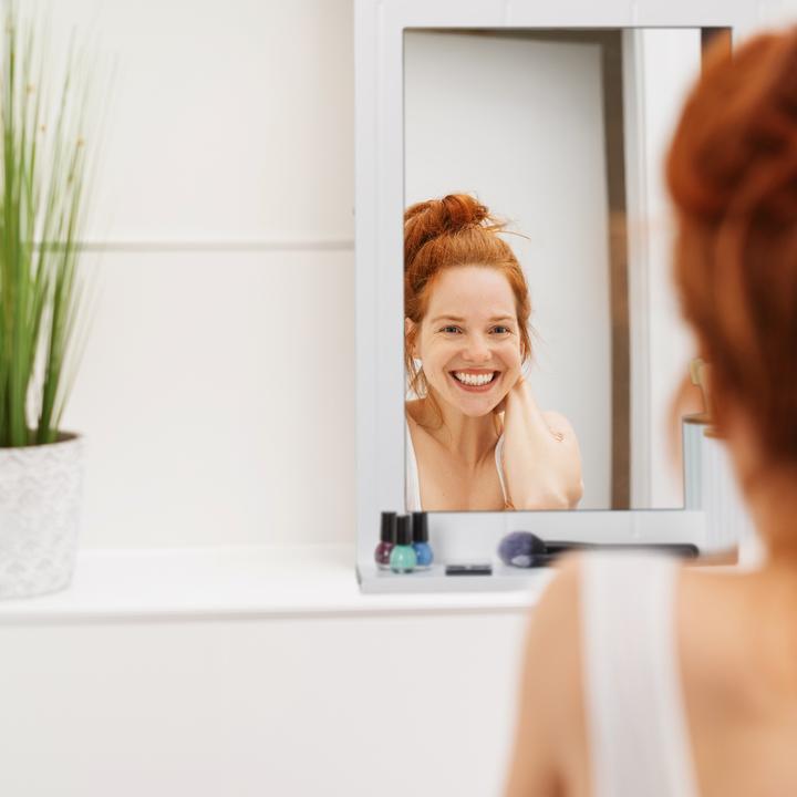 Actual product image Relaxdays Bathroom mirror (40 x 55 cm)