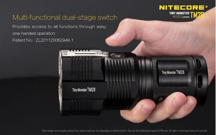 Produktbild Nitecore TM28 - 6000 Lumen (14.20 cm, 6000 lm)