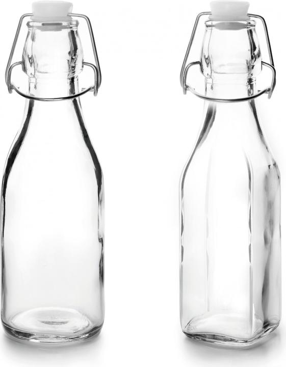 Image du produit Ibili Flasche Glas Kristall assortiert 500 ml Perfekt für unterwegs oder für kleine Mengen (6 pcs, 0.50 l)