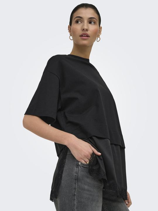 Immagine prodotto Only Onlmexa S/S Tee Lace Top Wvn (M)