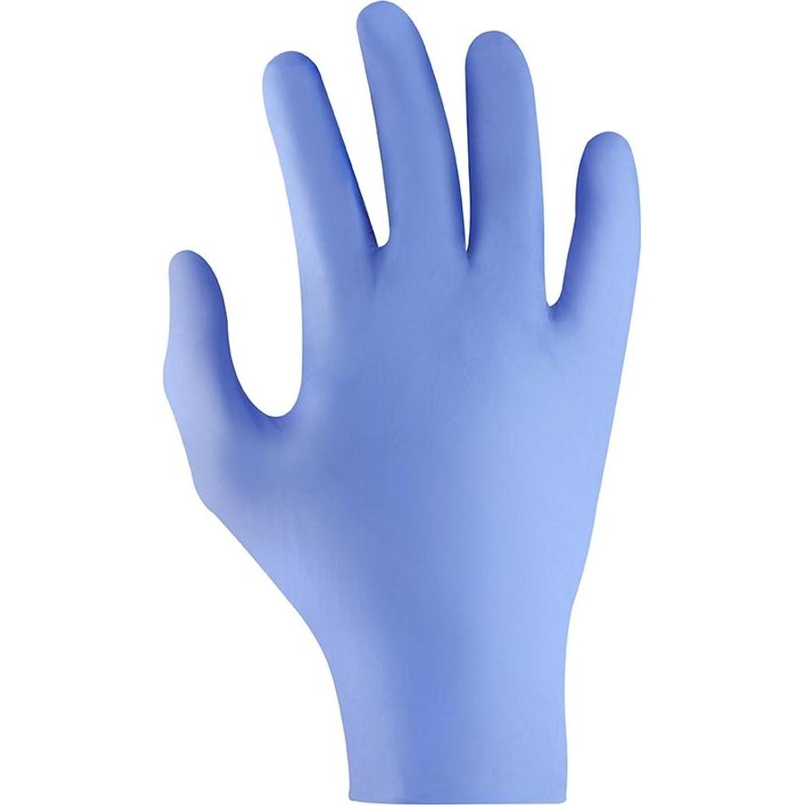 Dönges, Schutzhandschuhe, Nitril-Einmalhandschuh, Grösse 8/M, puderfrei (8, M)