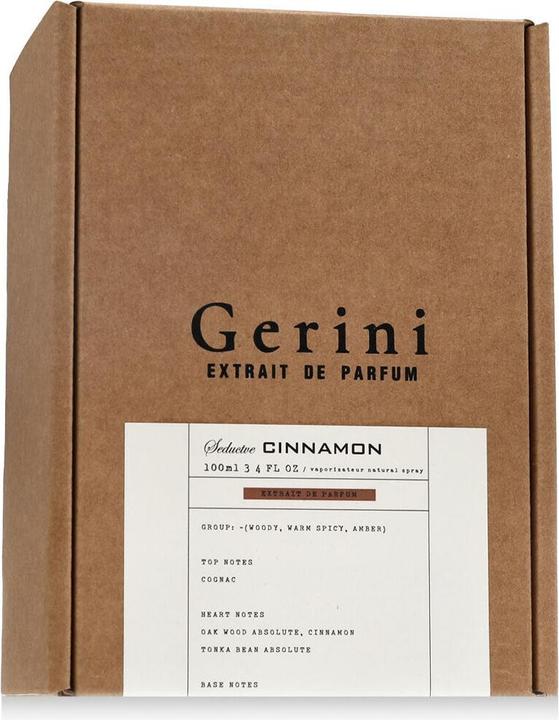 Immagine prodotto Gerini Seductive Cinnamon Unisex Extrait De Parfum 100ml (Extrait de parfum, 100 ml)